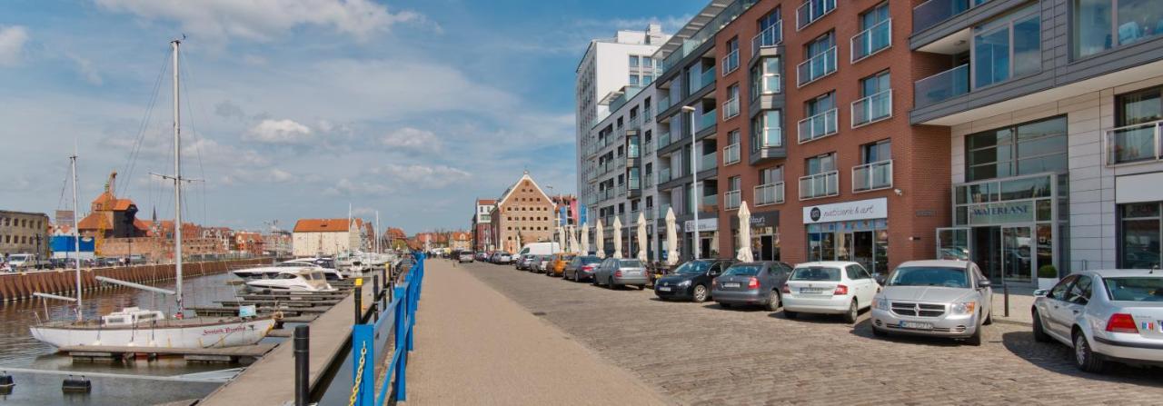 Apartamenty Gdansk Eu - Waterlane - Apartament Marina - Old Town エクステリア 写真